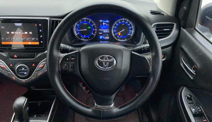 2019 Toyota Glanza G CVT, Petrol, Automatic, 45,097 km, Steering Wheel Close Up