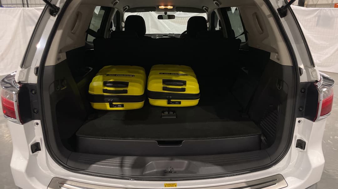 2020 Isuzu MU-X Ls-u (4x2), Automatic, 103754 km, Boot Inside View with Luggage