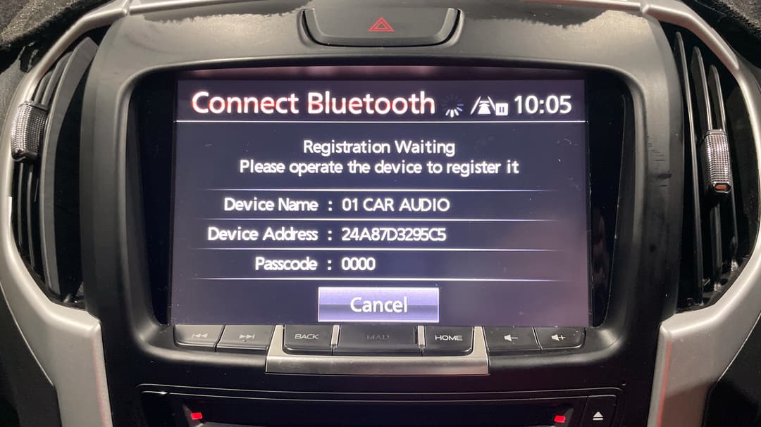 2020 Isuzu MU-X Ls-u (4x2), Automatic, 103754 km, Android/Apple Car Play
