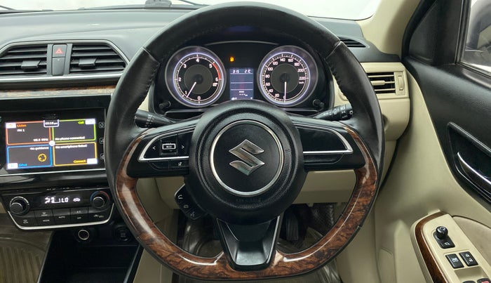 2017 Maruti Dzire ZDI Plus, Diesel, Manual, 51,933 km, Steering Wheel Close Up