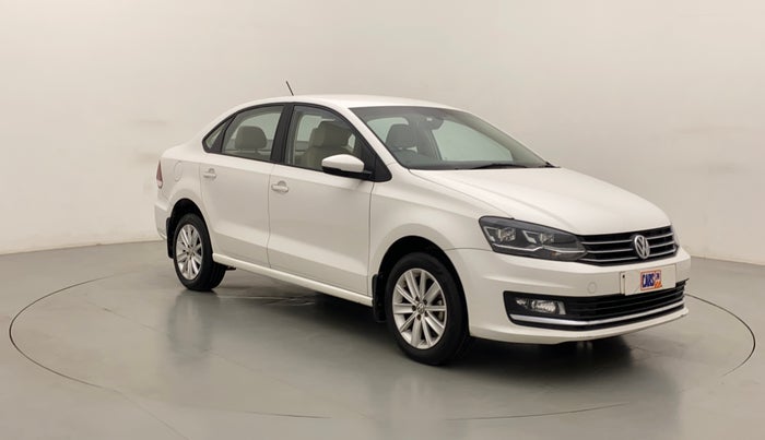 2017 Volkswagen Vento HIGHLINE PLUS 1.2 AT 16 ALLOY, Petrol, Automatic, 24,543 km, Right Front Diagonal