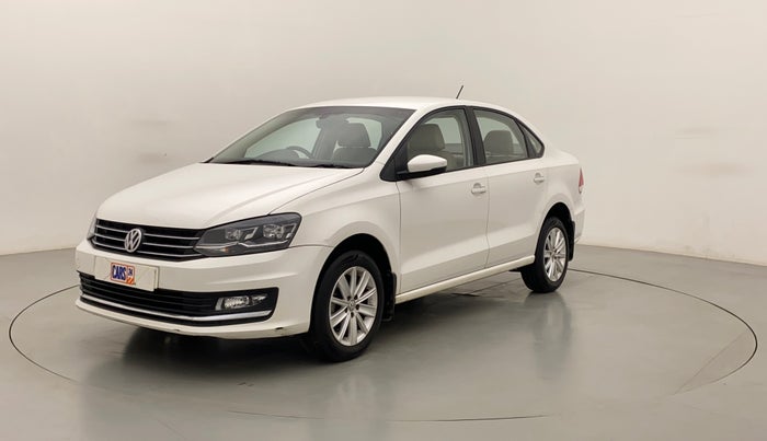 2017 Volkswagen Vento HIGHLINE PLUS 1.2 AT 16 ALLOY, Petrol, Automatic, 24,543 km, Left Front Diagonal