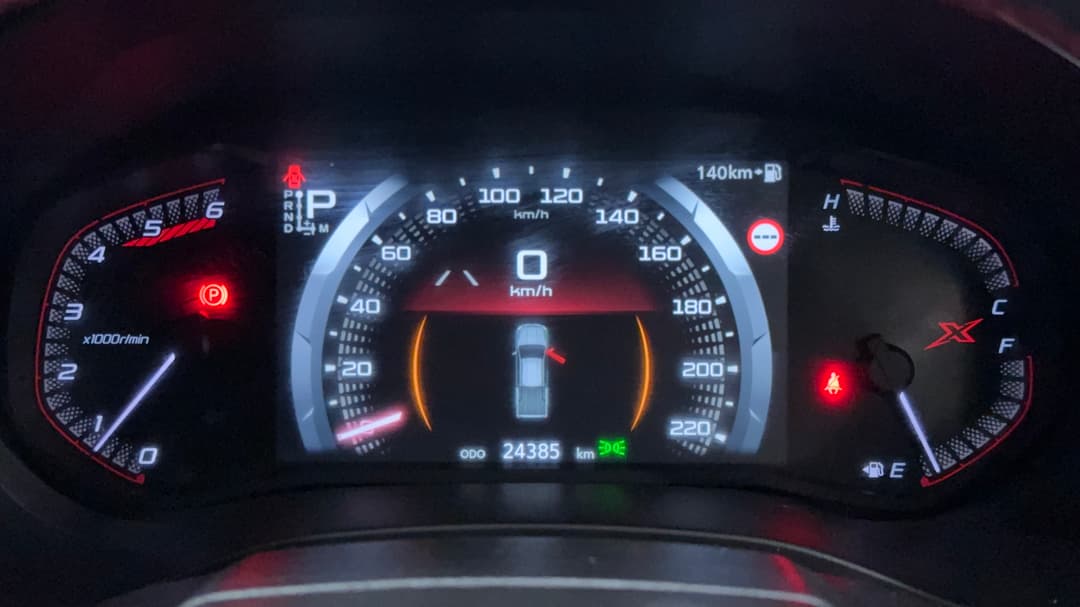 2024 Isuzu D-MAX X-terrain (4x4), Automatic, 24385 km, Odometer View