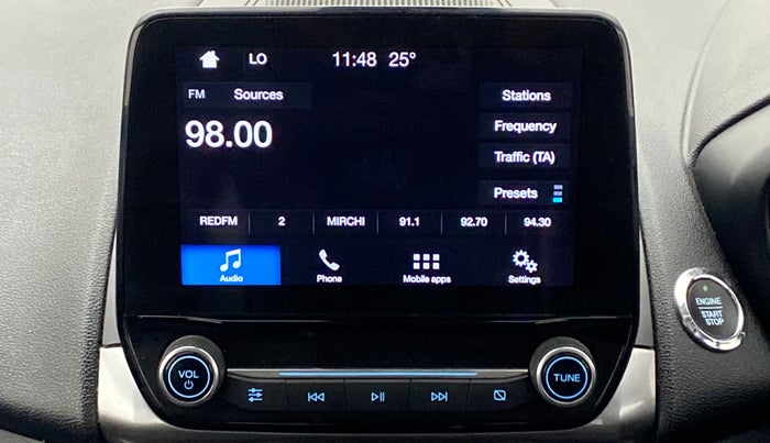 2019 Ford Ecosport 1.5 TDCI TITANIUM PLUS, Diesel, Manual, 30,149 km, Infotainment System