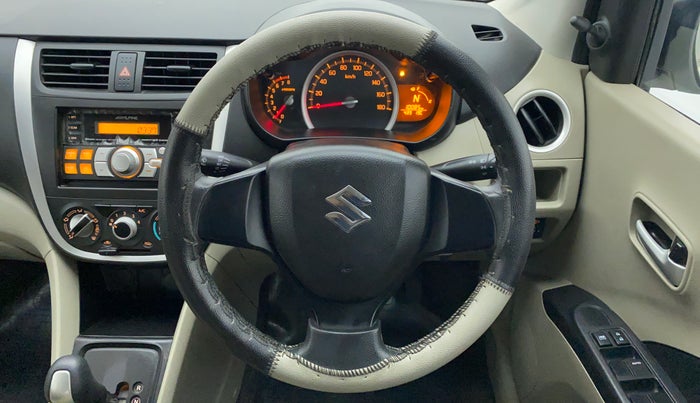 2015 Maruti Celerio VXI AGS, Petrol, Automatic, 10,138 km, Steering Wheel Close Up
