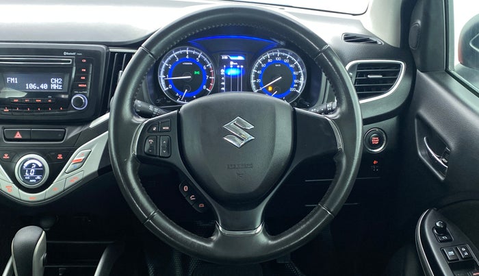 2018 Maruti Baleno ZETA 1.2 K12 CVT, Petrol, Automatic, 43,364 km, Steering Wheel Close Up