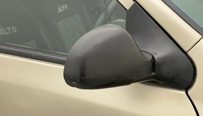 2011 Maruti Alto K10 VXI, Petrol, Manual, 1,00,924 km, Right rear-view mirror - Minor scratches