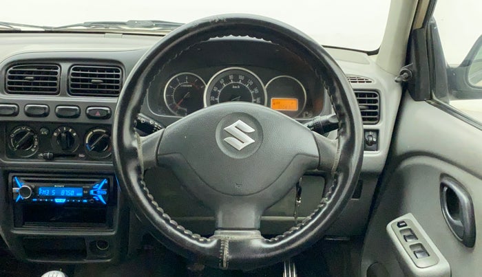 2011 Maruti Alto K10 VXI, Petrol, Manual, 1,00,924 km, Steering Wheel Close Up