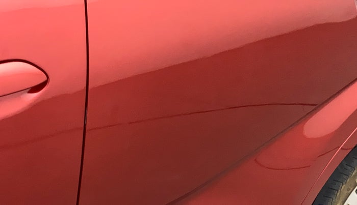 2018 Datsun Redi Go T (O), Petrol, Manual, 72,444 km, Rear left door - Slightly dented