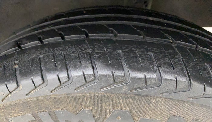 2018 Datsun Redi Go T (O), Petrol, Manual, 72,444 km, Left Rear Tyre Tread