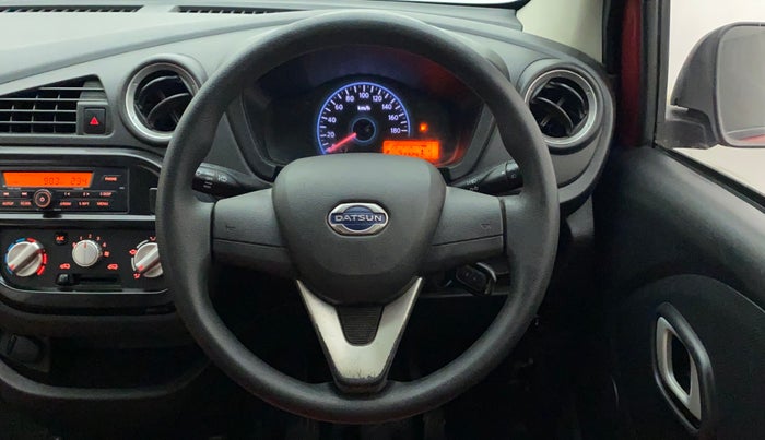 2018 Datsun Redi Go T (O), Petrol, Manual, 72,444 km, Steering Wheel Close Up