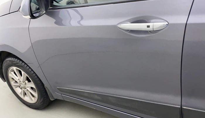 2016 Hyundai Grand i10 ASTA (O) 1.2 KAPPA VTVT, Petrol, Manual, 38,697 km, Front passenger door - Paint has faded