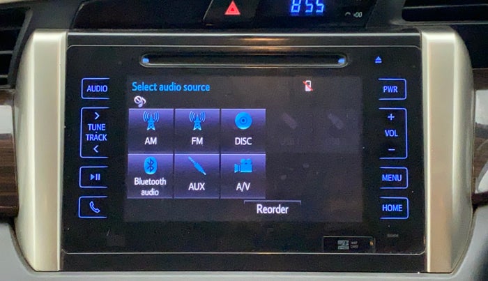 2017 Toyota Innova Crysta 2.8 ZX AT 7 STR, Diesel, Automatic, 74,251 km, Infotainment System