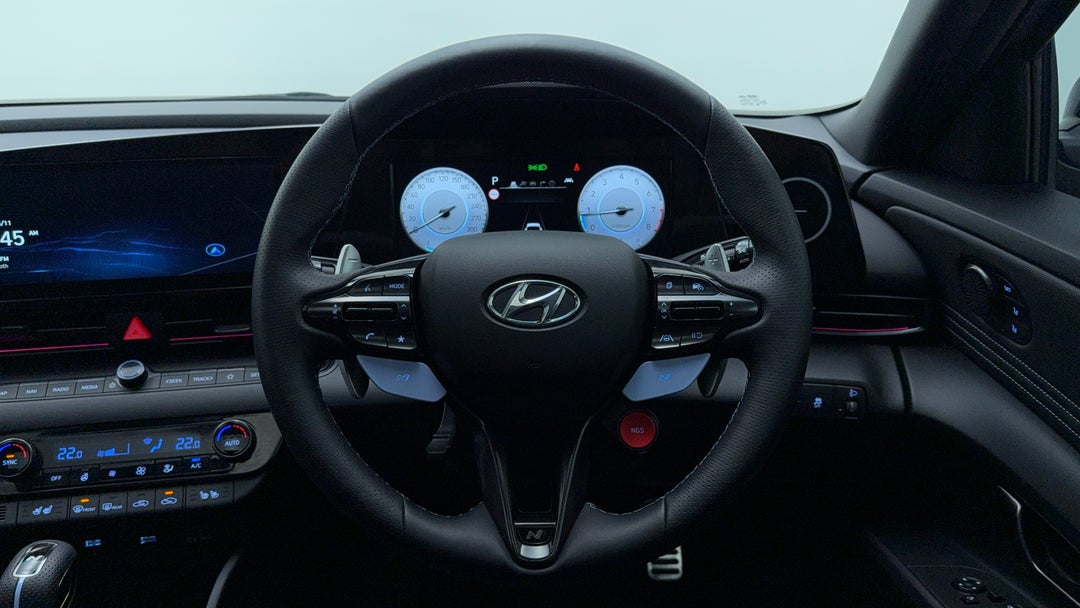 Steering Wheel Close-up