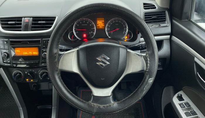 2015 Maruti Swift VXI, Petrol, Manual, 59,196 km, Steering Wheel Close Up