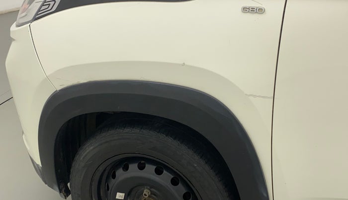 2018 Mahindra KUV 100 NXT K6+ P 6 STR, Petrol, Manual, 34,586 km, Left fender - Minor scratches