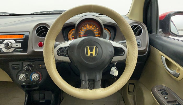 2013 Honda Brio VX MT, Petrol, Manual, 68,384 km, Steering Wheel Close Up