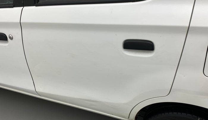 2016 Maruti Alto K10 VXI, Petrol, Manual, 1,02,364 km, Rear left door - Minor scratches