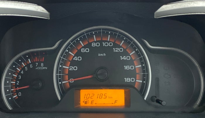 2016 Maruti Alto K10 VXI, Petrol, Manual, 1,02,364 km, Odometer Image