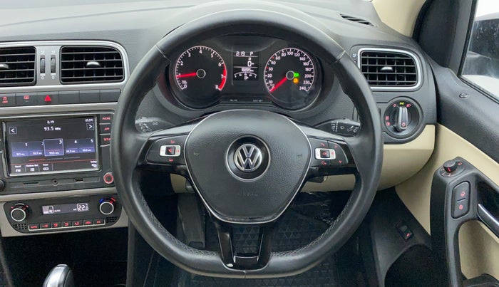 2019 Volkswagen Vento 1.2 TSI HIGHLINE PLUS AT, Petrol, Automatic, 18,336 km, Steering Wheel Close Up