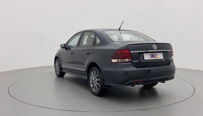 2019 Volkswagen Vento 1.2 TSI HIGHLINE PLUS AT, Petrol, Automatic, 18,336 km, Left Back Diagonal