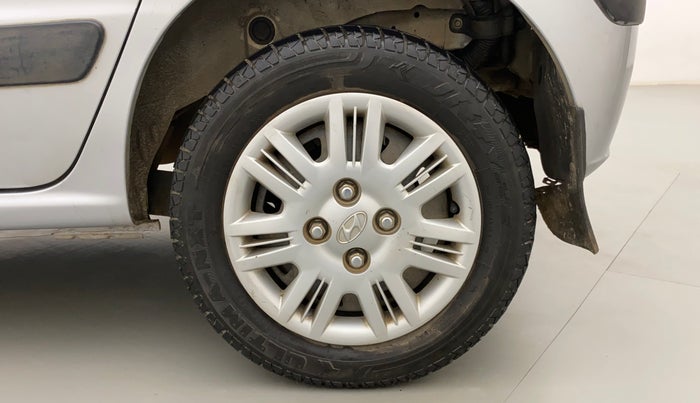 2010 Hyundai Santro Xing GLS, Petrol, Manual, 76,191 km, Left Rear Wheel