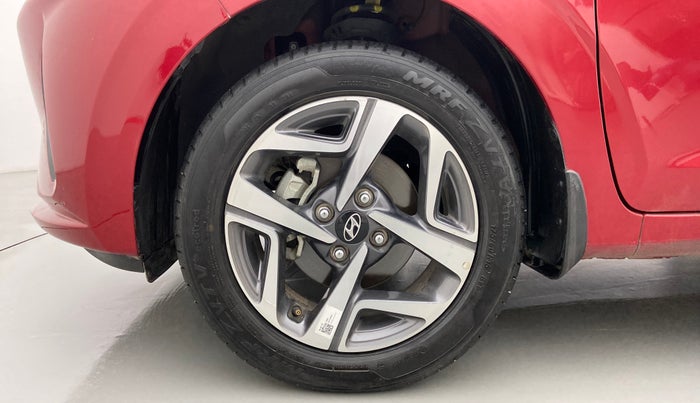 2021 Hyundai AURA SX 1.2 (O), Petrol, Manual, 8,688 km, Left Front Wheel