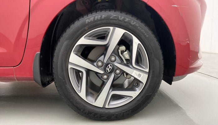 2021 Hyundai AURA SX 1.2 (O), Petrol, Manual, 8,688 km, Right Front Wheel