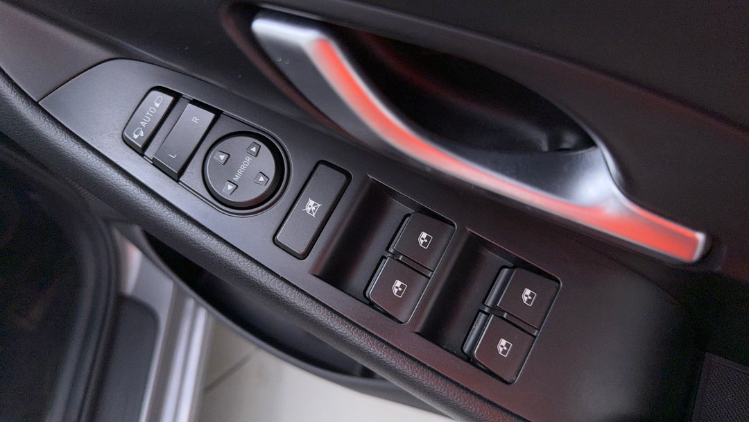 Drivers Side Door Panel Controls