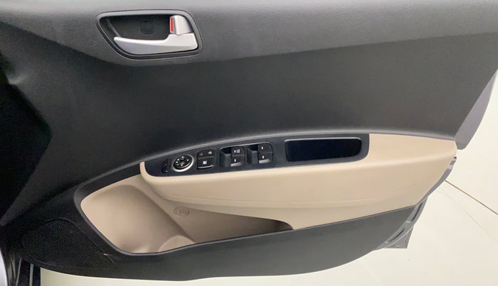2017 Hyundai Grand i10 SPORTZ (O) AT 1.2 KAPPA VTVT, Petrol, Automatic, 40,049 km, Driver Side Door Panels Control
