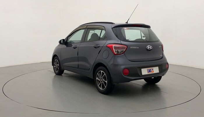 2017 Hyundai Grand i10 SPORTZ (O) AT 1.2 KAPPA VTVT, Petrol, Automatic, 40,049 km, Left Back Diagonal