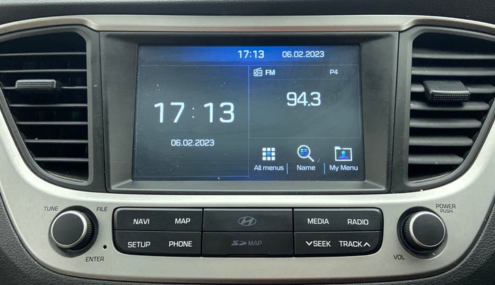 2019 Hyundai Verna 1.6 VTVT SX + AT, Petrol, Automatic, 31,360 km, Infotainment System