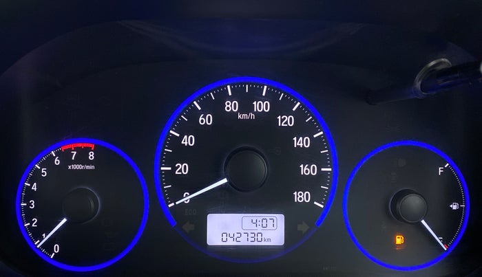 2017 Honda Brio S MT, Petrol, Manual, 42,730 km, Odometer Image
