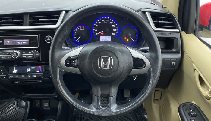 2017 Honda Brio S MT, Petrol, Manual, 42,730 km, Steering Wheel Close Up