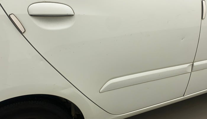 2011 Hyundai i10 SPORTZ 1.2, Petrol, Manual, 48,311 km, Right rear door - Slightly dented