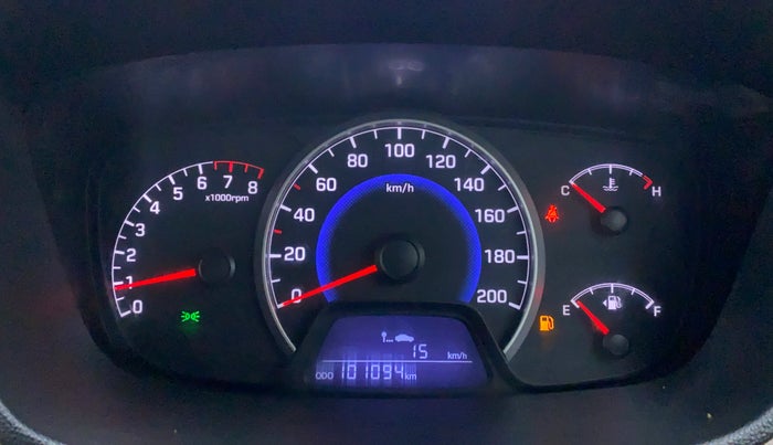 2016 Hyundai Grand i10 MAGNA 1.2 VTVT, Petrol, Manual, 1,01,233 km, Odometer View