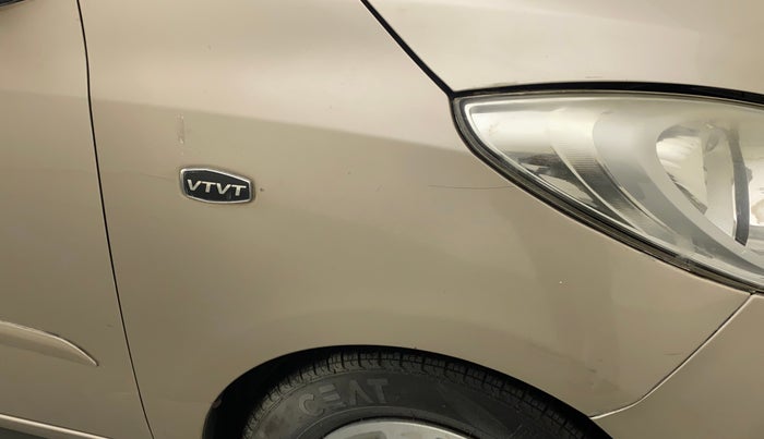 2010 Hyundai i10 SPORTZ 1.2, Petrol, Manual, 74,002 km, Right fender - Slightly dented
