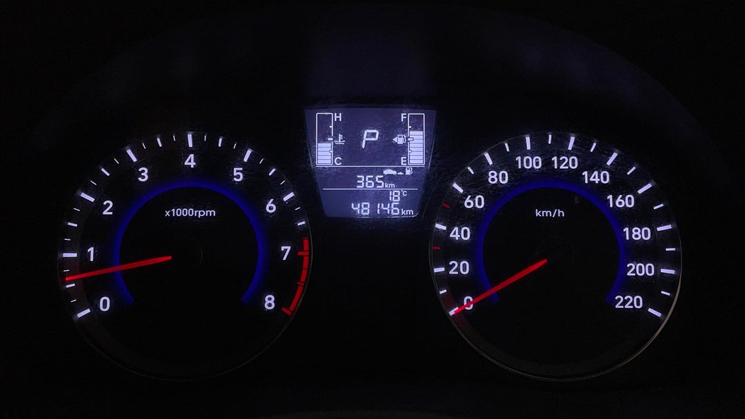 2018 Hyundai Accent Sport, Automatic, 48146 km, Odometer View