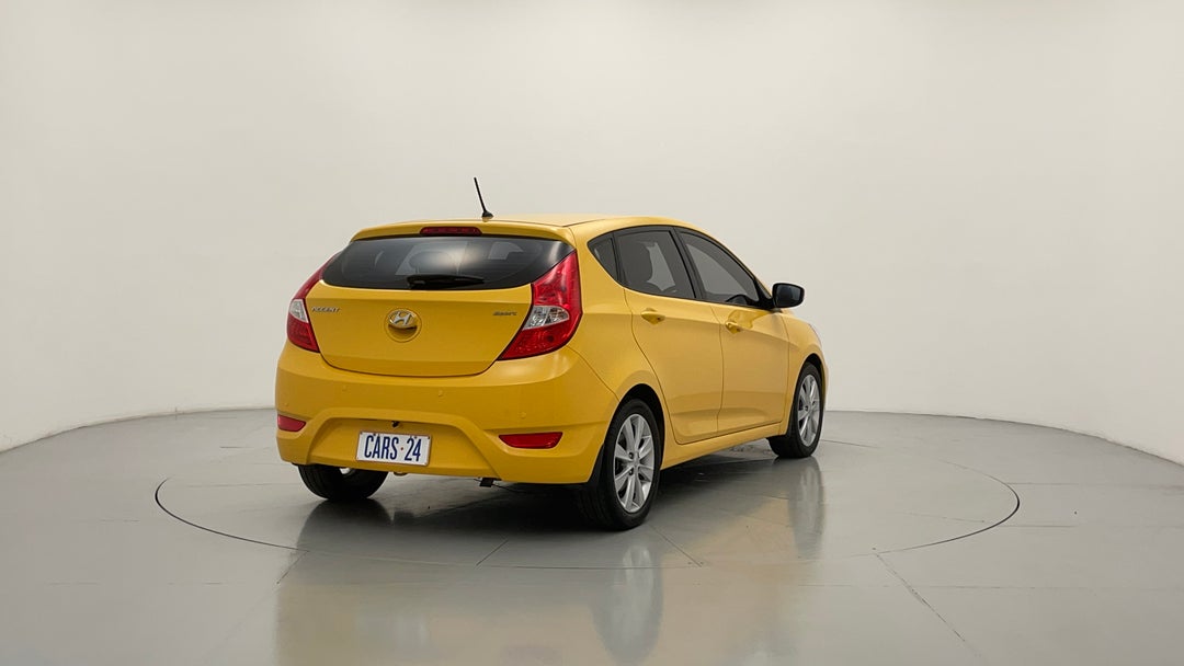 2018 Hyundai Accent Sport, Automatic, 48146 km, Right Back Diagonal (45- Degree) View