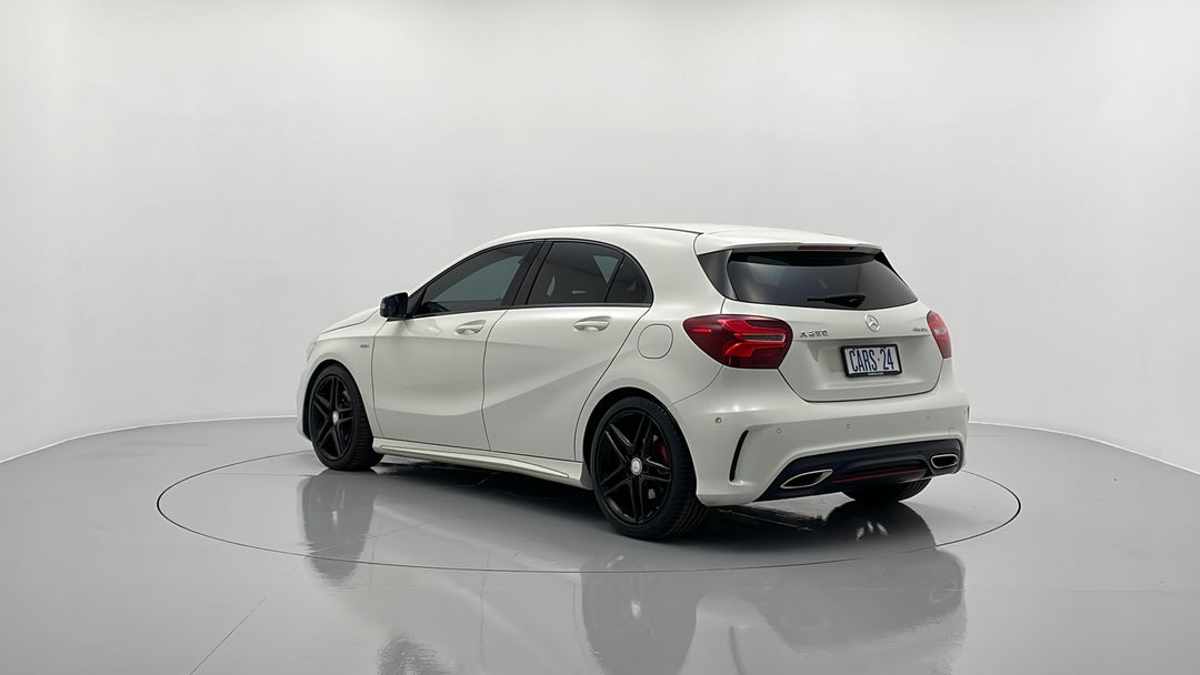 2015 Mercedes-benz A250 Sport 4matic, Automatic, 56570 km, Left Back Diagonal (45- Degree) View