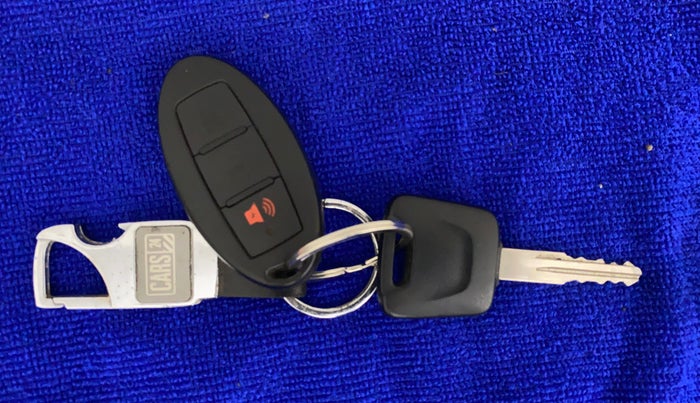2014 Datsun Go T, Petrol, Manual, 55,319 km, Key Close Up