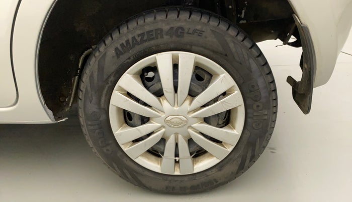 2014 Datsun Go T, Petrol, Manual, 55,319 km, Left Rear Wheel