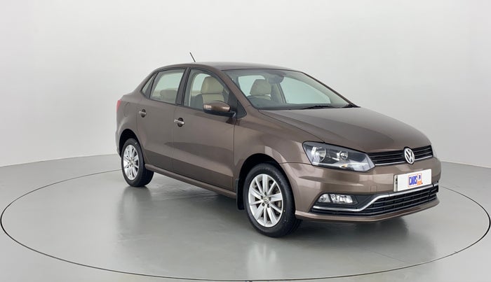 2017 Volkswagen Ameo HIGHLINE PLUS DSG 1.5, Diesel, Automatic, 42,382 km, Right Front Diagonal
