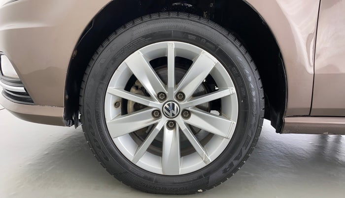 2017 Volkswagen Ameo HIGHLINE PLUS DSG 1.5, Diesel, Automatic, 42,382 km, Left Front Wheel
