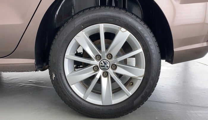 2017 Volkswagen Ameo HIGHLINE PLUS DSG 1.5, Diesel, Automatic, 42,382 km, Left Rear Wheel
