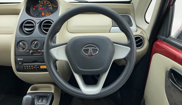 2015 Tata Nano TWIST XTA, Petrol, Automatic, 22,704 km, Steering Wheel Close Up