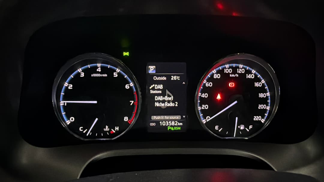 2018 Toyota RAV4 Gxl (2WD), Automatic, 103582 km, Odometer View