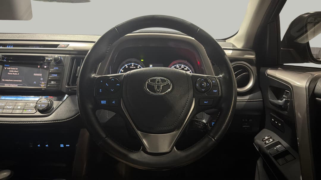 2018 Toyota RAV4 Gxl (2WD), Automatic, 103582 km, Steering Wheel Close-up