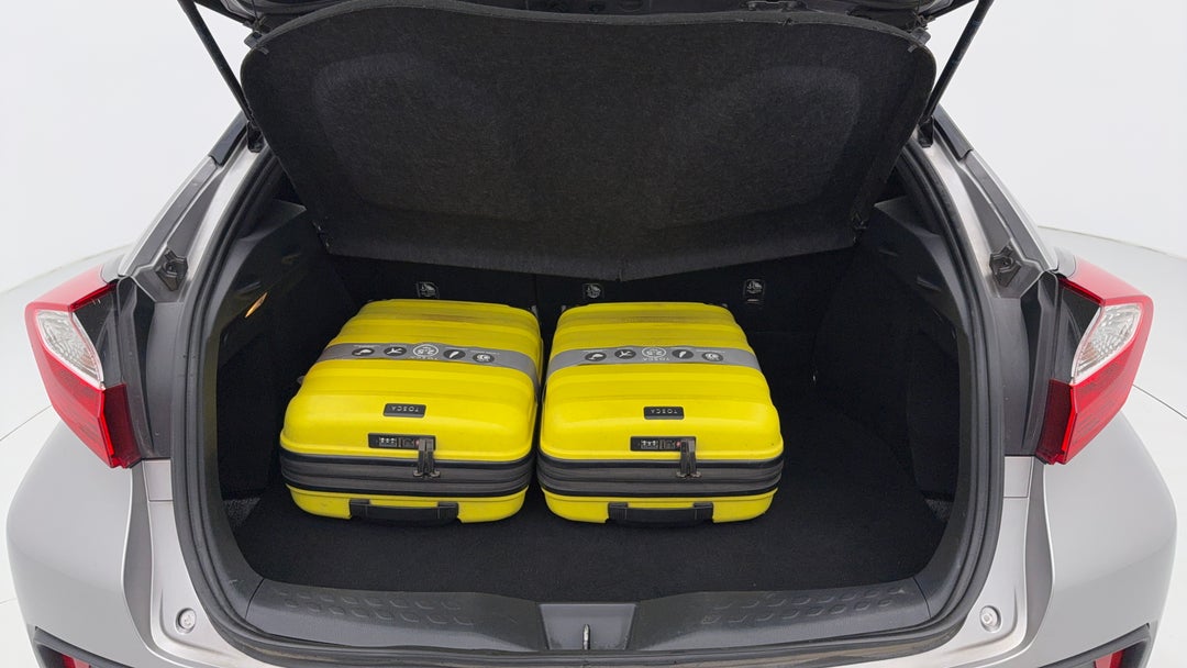 2018 Toyota C-HR (2WD), Automatic, 158675 km, Boot Inside View with Luggage