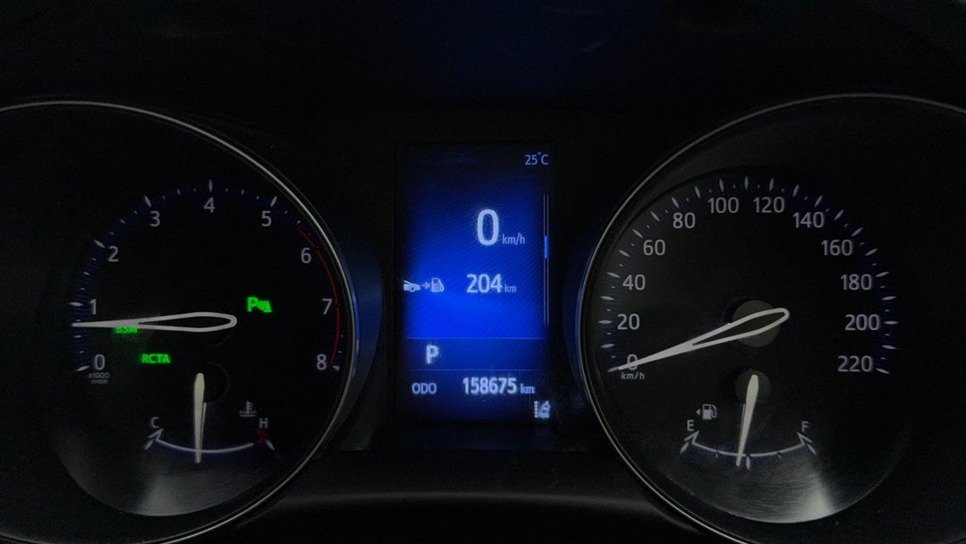2018 Toyota C-HR (2WD), Automatic, 158675 km, Odometer View